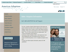 Tablet Screenshot of idaho.adoption.americanadoptions.com