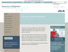 Tablet Screenshot of newjersey.adoption.americanadoptions.com