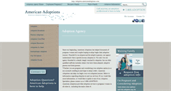 Desktop Screenshot of adoption.americanadoptions.com